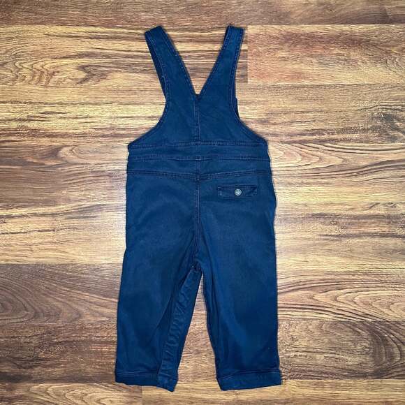 Tartine et Chocolat Navy Designer Unisex Baby Overalls Size 1A 12 Months - Picture 2 of 7